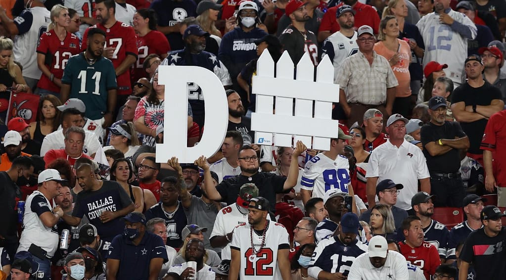 NFL stadium crowd and fans atmosphere