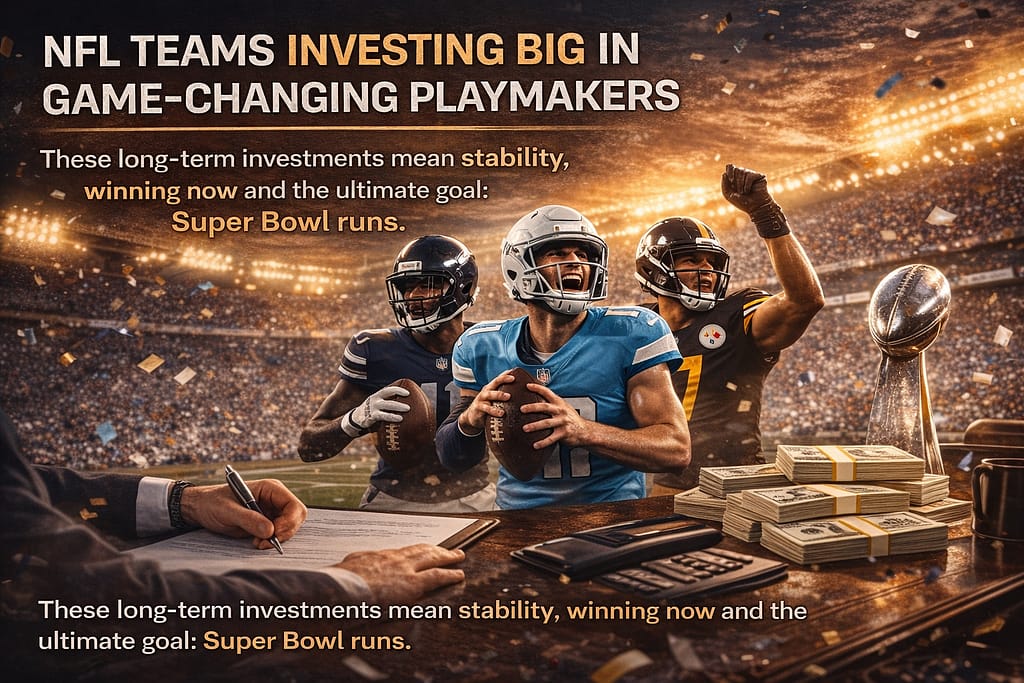 These long-term investments aren’t just about talent.
They’re about identity, stability, and winning now and later.