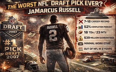 The Biggest Draft Bust in NFL History: Why JaMarcus Russell Is Considered the Worst Ever
