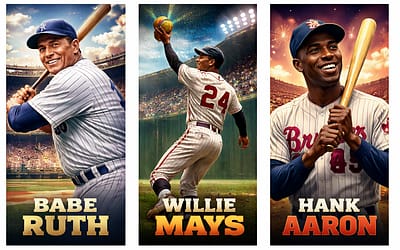 The 3 Greatest Baseball Players of All Time