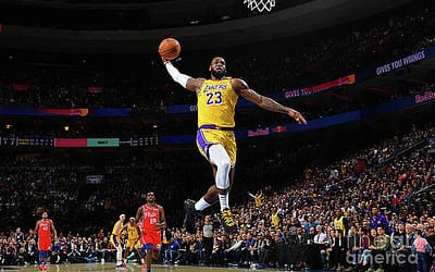 LeBron James NBA action Lakers high resolution