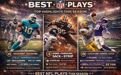 Best NFL Plays: Top Highlights That Shocked Fans