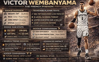 Victor Wembanyama: The Franchise Rookie Changing the NBA Stats, Style & Future