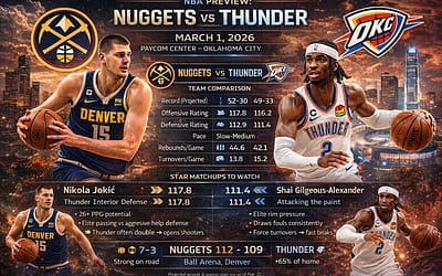 NBA Preview: Denver Nuggets vs Oklahoma City Thunder