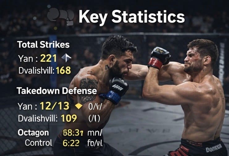 UFC 300 — Alex Pereira drops Jamahal Hill with a powerful left hook during a key momentum-shifting moment in the first round.
